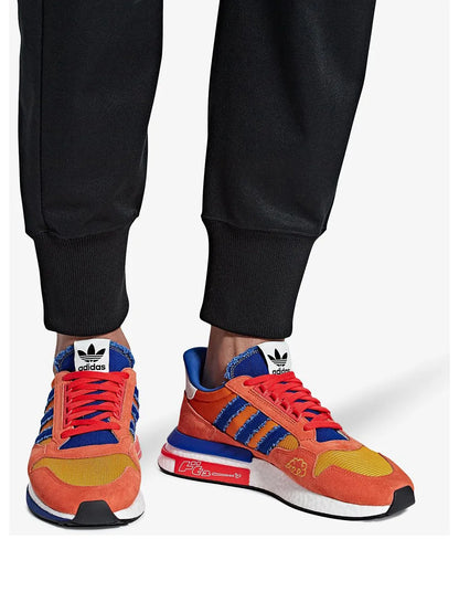 adidas X Dragon Ball Z Zx 500 Rm Goku Sneakers — Multicolour — Size US M 4 - US W 5.5 — Side View