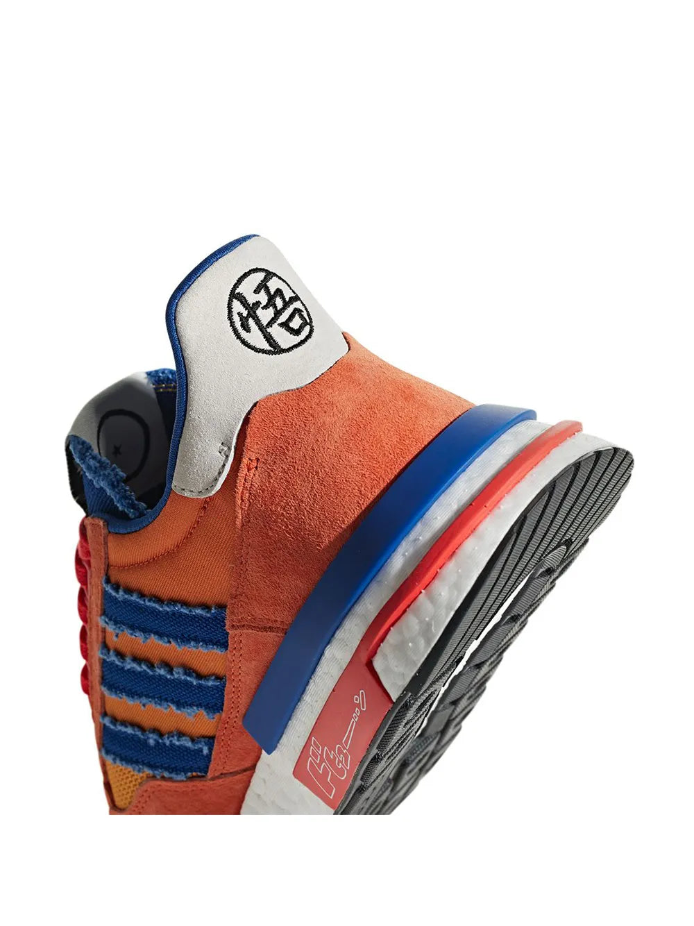 adidas X Dragon Ball Z Zx 500 Rm Goku Sneakers — Multicolour — Size US M 4 - US W 5.5 — Top View