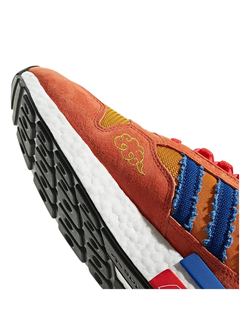 adidas X Dragon Ball Z Zx 500 Rm Goku Sneakers — Multicolour — Size US M 4 - US W 5.5 — Detail View