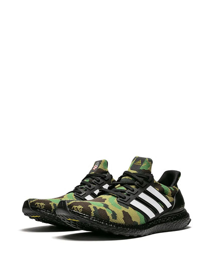 adidas X Bape Ultraboost 1St Camo Green Sneakers — Same as shown — Size US M 8 - US W 9.5 — Side View