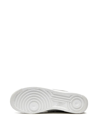 Nike Air Force 1 07 Lv8 Double Swoosh - White/Black/Gold Sneakers