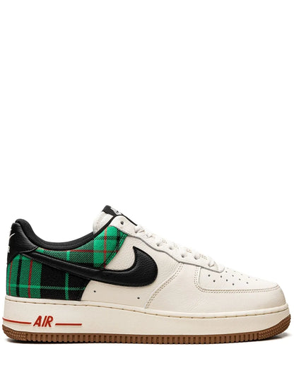 Nike Air Force 1 Low 07 Lx Plaid Pale Ivory Stadium Green Sneakers