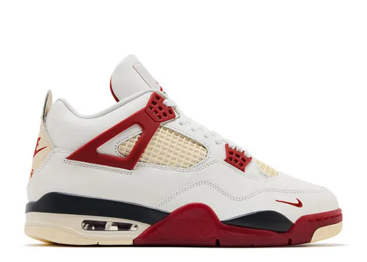 Nigel Sylvester x Air Jordan 4 Retro OG SP Brick After Brick — Sail/Cinnabar-Anthracite-Muslin — Size US M 3.5 - US W 5 — Front View