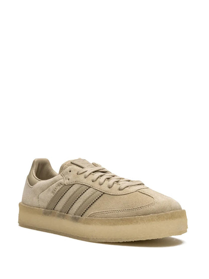adidas X Ronnie Fieg X Clarks X 8Th Street Samba Savannah Sneakers — Light Brown — Size US M 9 - US W 10.5 — Side View