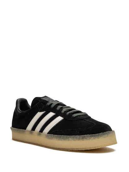 adidas X Clarks X Ronnie Fieg 8Th Street Samba Green Sneakers — Black/Green — Size US M 10 - US W 11.5 — Side View