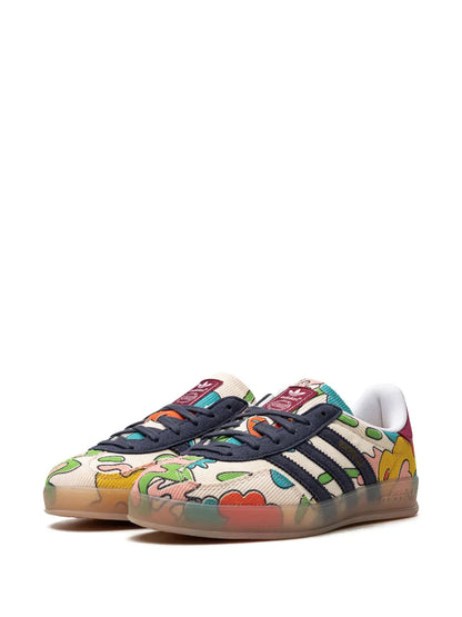 adidas X Sean Wotherspoon Gazelle Indoor Corduroy Sneakers — White — Size US M 9 - US W 10.5 — Detail View