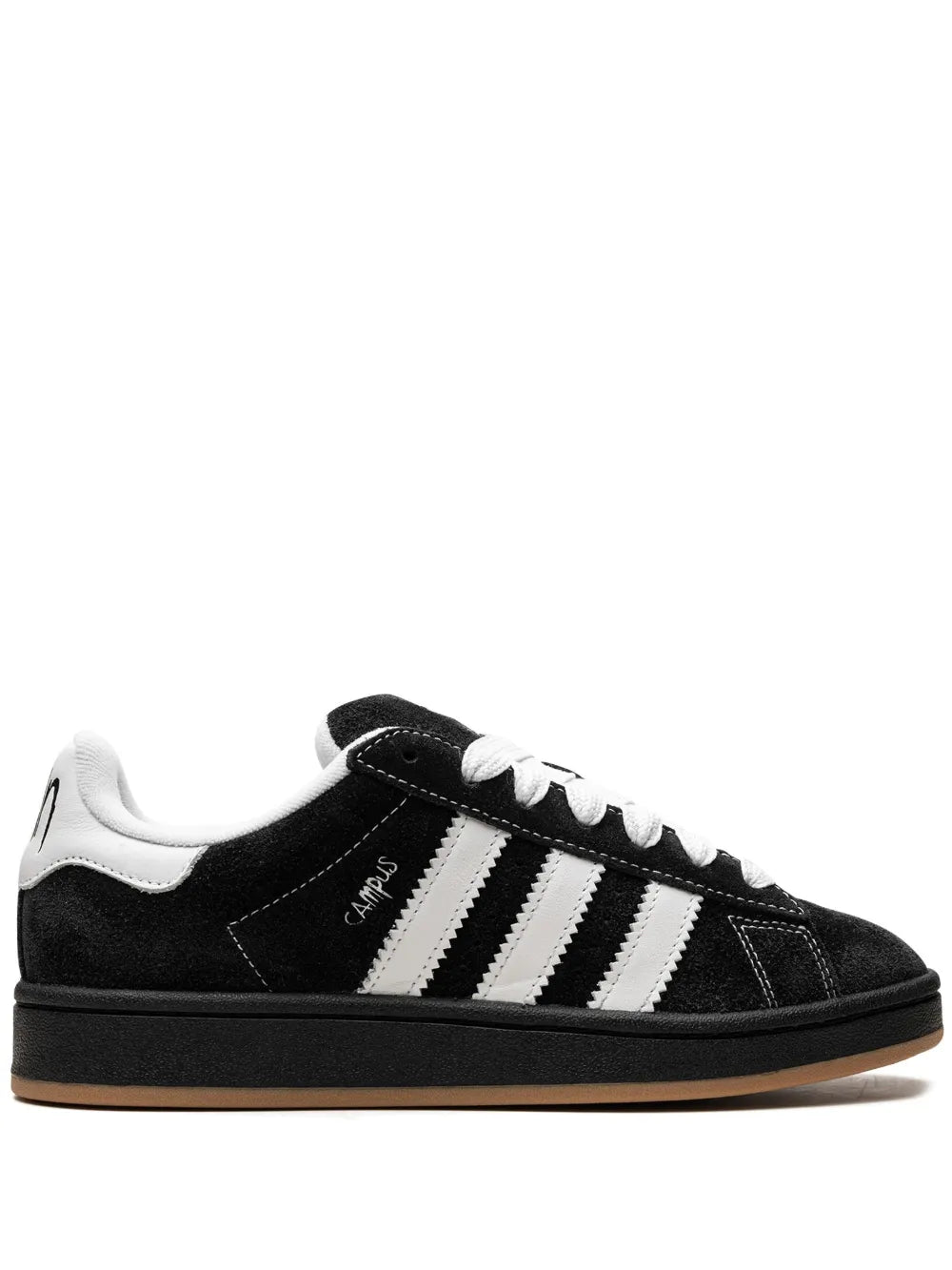 adidas X Ko?n Campus 00S Sneakers — Black/White — Size US M 6 - US W 7.5 — Front View