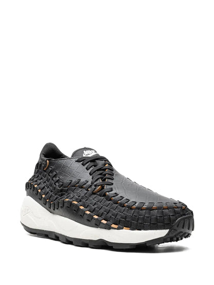 Nike Air Footscape Woven Premium Black Croc Sneakers