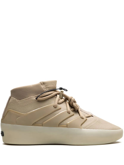 adidas X Fear Of God Basketball 1 Clay Sneakers — Beige — Size US M 4 - US W 5.5 — Front View