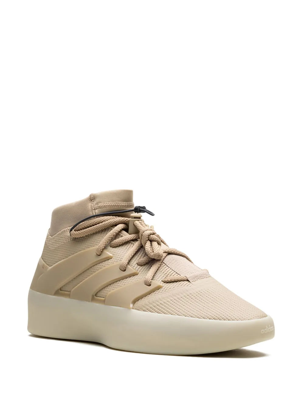adidas X Fear Of God Basketball 1 Clay Sneakers — Beige — Size US M 4 - US W 5.5 — Side View
