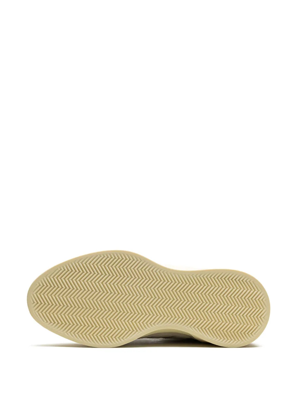 adidas X Fear Of God Athletics 86 Hi Sesame Sneakers — Taupe Grey — Size US M 4 - US W 5.5 — Top View