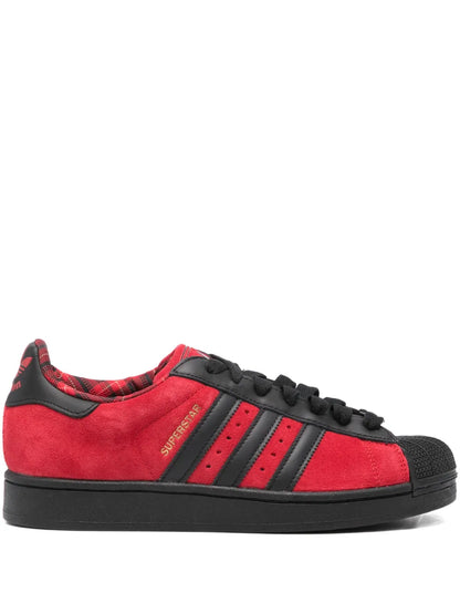 adidas Superstar Ii Sneakers — Scarlet Red — Size US M 4 - US W 5.5 — Front View