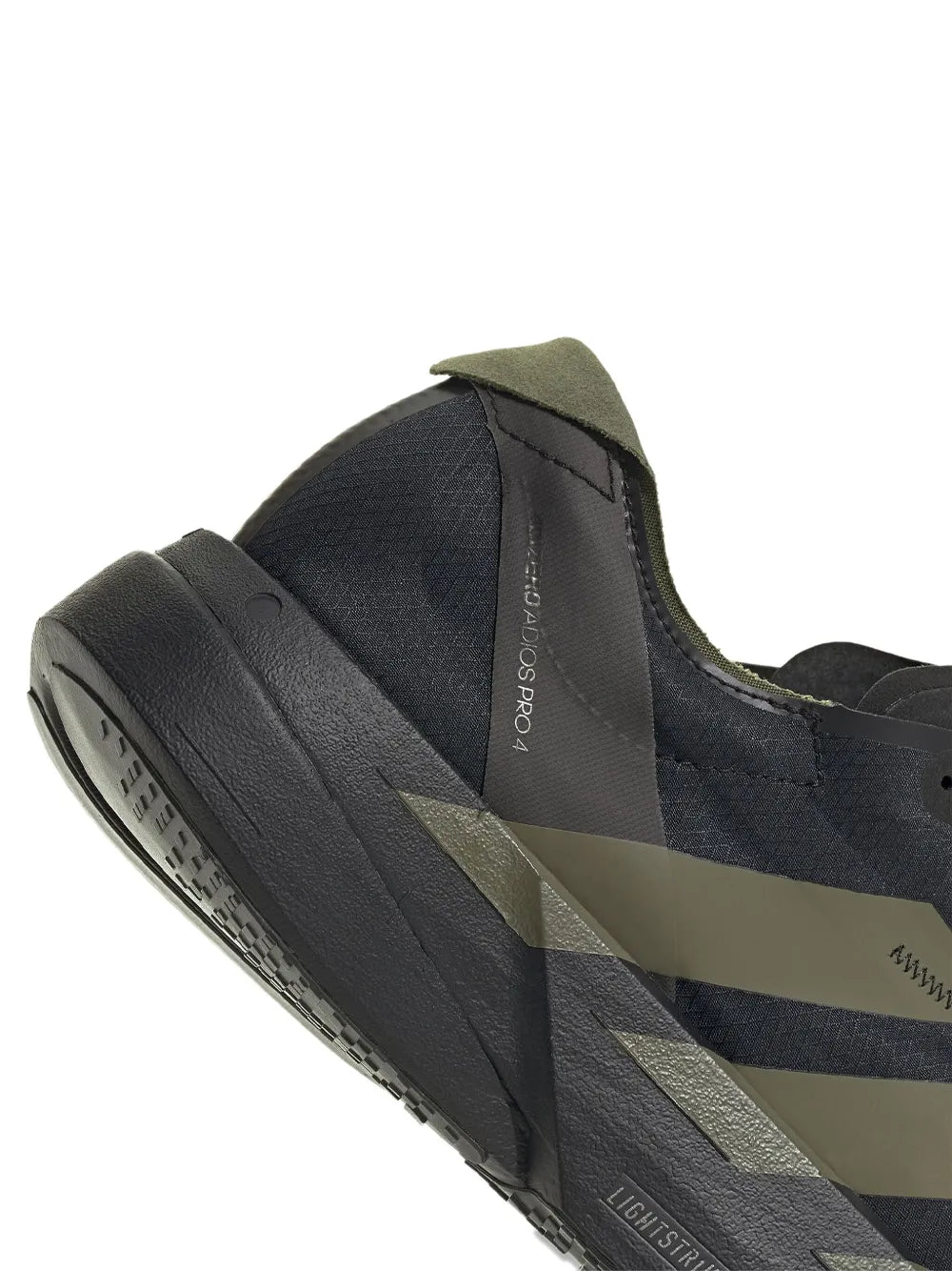 adidas Three-Striped Sneakers — Black — Size US M 9.5 - US W 11 — Side View