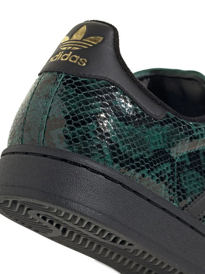 adidas Superstar Ii Sneakers — Green — Size US M 11.5 - US W 13 — Top View