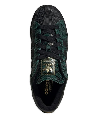 adidas Superstar Ii Sneakers — Green — Size US M 11.5 - US W 13 — Back View