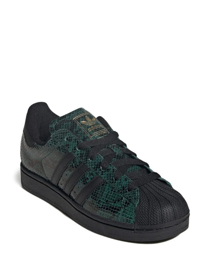 adidas Superstar Ii Sneakers — Green — Size US M 11.5 - US W 13 — Side View