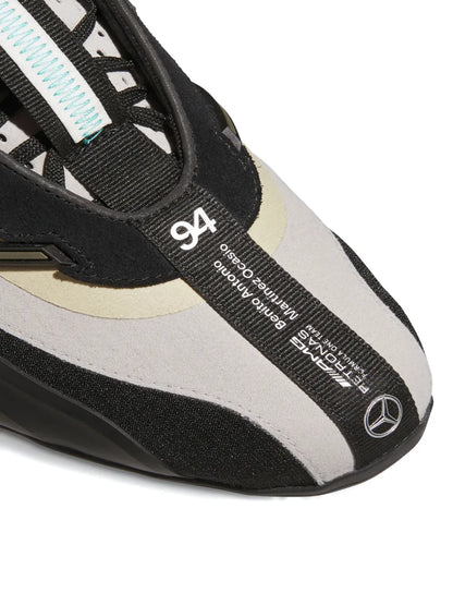 adidas X Bad Bunny X Mercedes Amg Petronas F1 Team Adiracer Gt Sneakers — Black — Size US M 8 - US W 9.5 — Side View