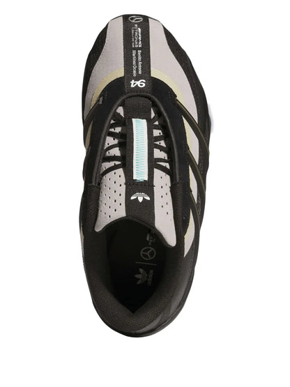adidas X Bad Bunny X Mercedes Amg Petronas F1 Team Adiracer Gt Sneakers — Black — Size US M 8 - US W 9.5 — Top View