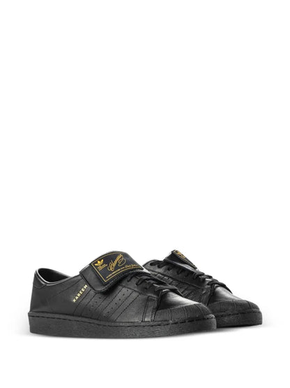 Willy Chavarria X adidas Kareem Double-Strap Leather Sneakers